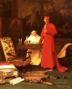インスピレーションを求めて 古典主義 反聖職者 ジョルジュ・クロガート Oil Paintings